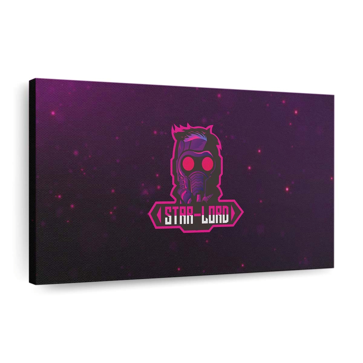 Star Lord Logo Leinwandbild - Wanddeko