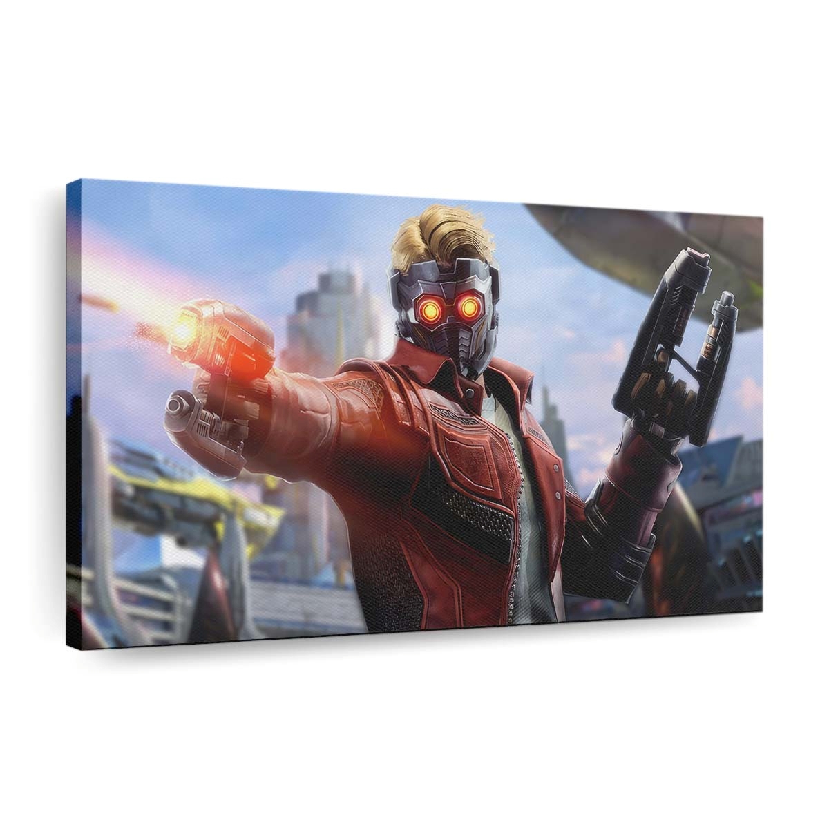 Star Lord Marvels Guardians Of The Galaxy Leinwandbild - Wanddeko