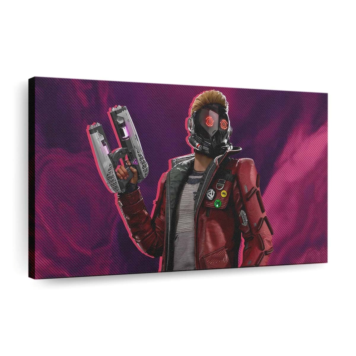 Star Lord Marvels Guardians Of The Galaxy Leinwandbild - Wanddeko