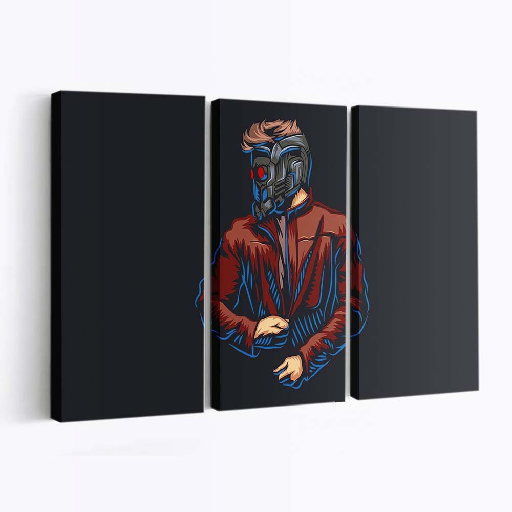 Star Lord 2020 Artwork Leinwandbild - Wanddeko