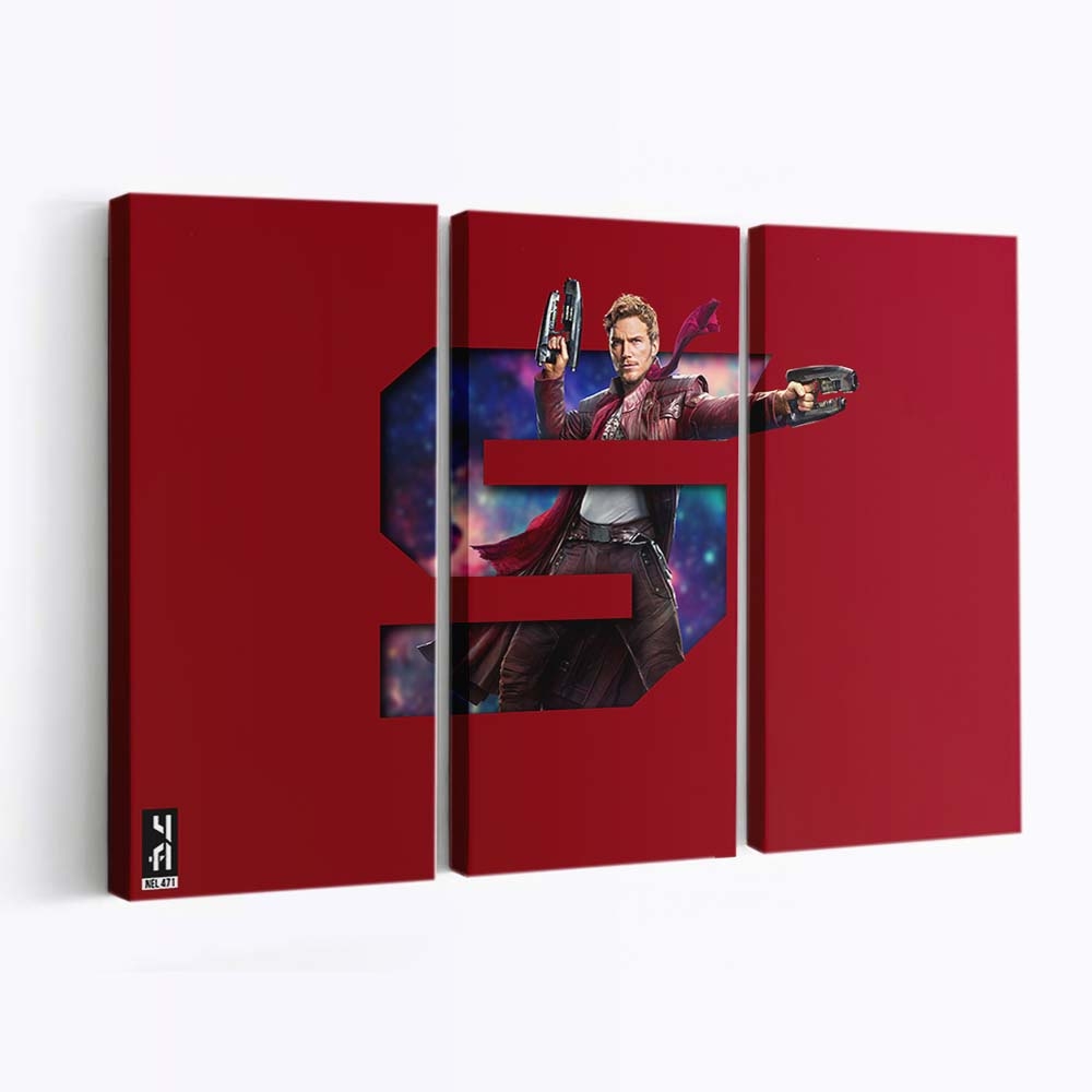 Star Lord Artwork Leinwandbild - Wanddeko