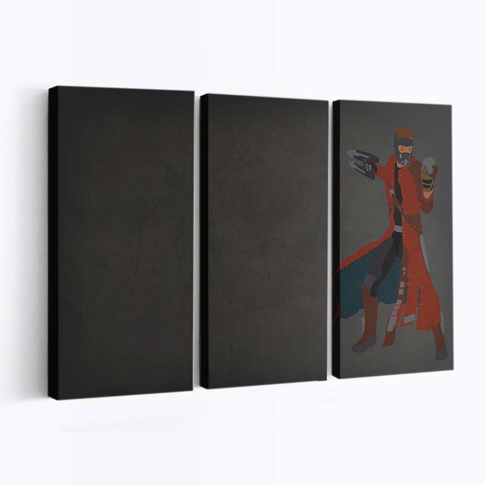 Star Lord Artwork Leinwandbild - Wanddeko