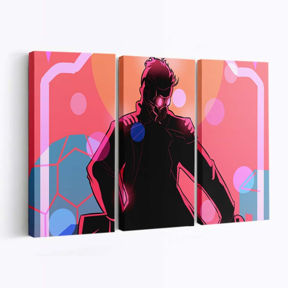 Star Lord Cool Guy Leinwandbild - Wanddeko