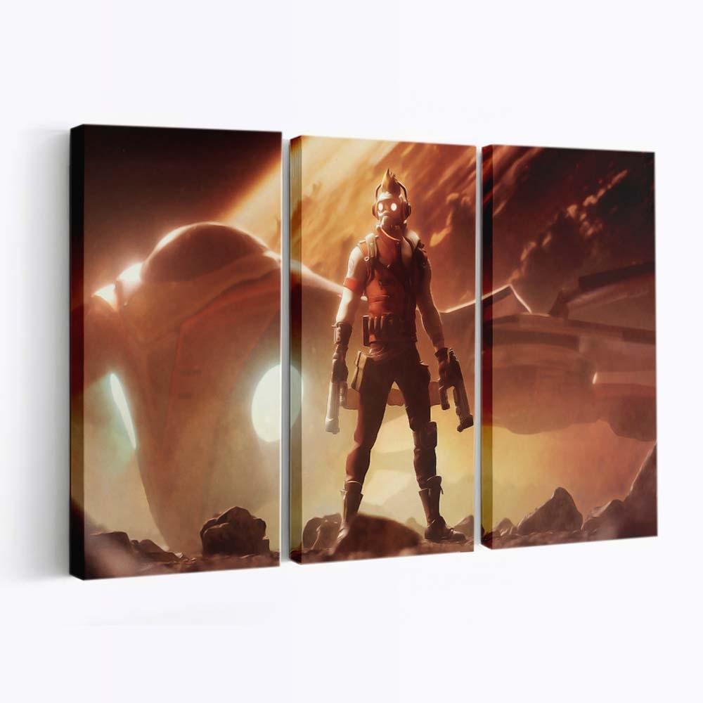Star Lord Fortnite Leinwandbild - Wanddeko