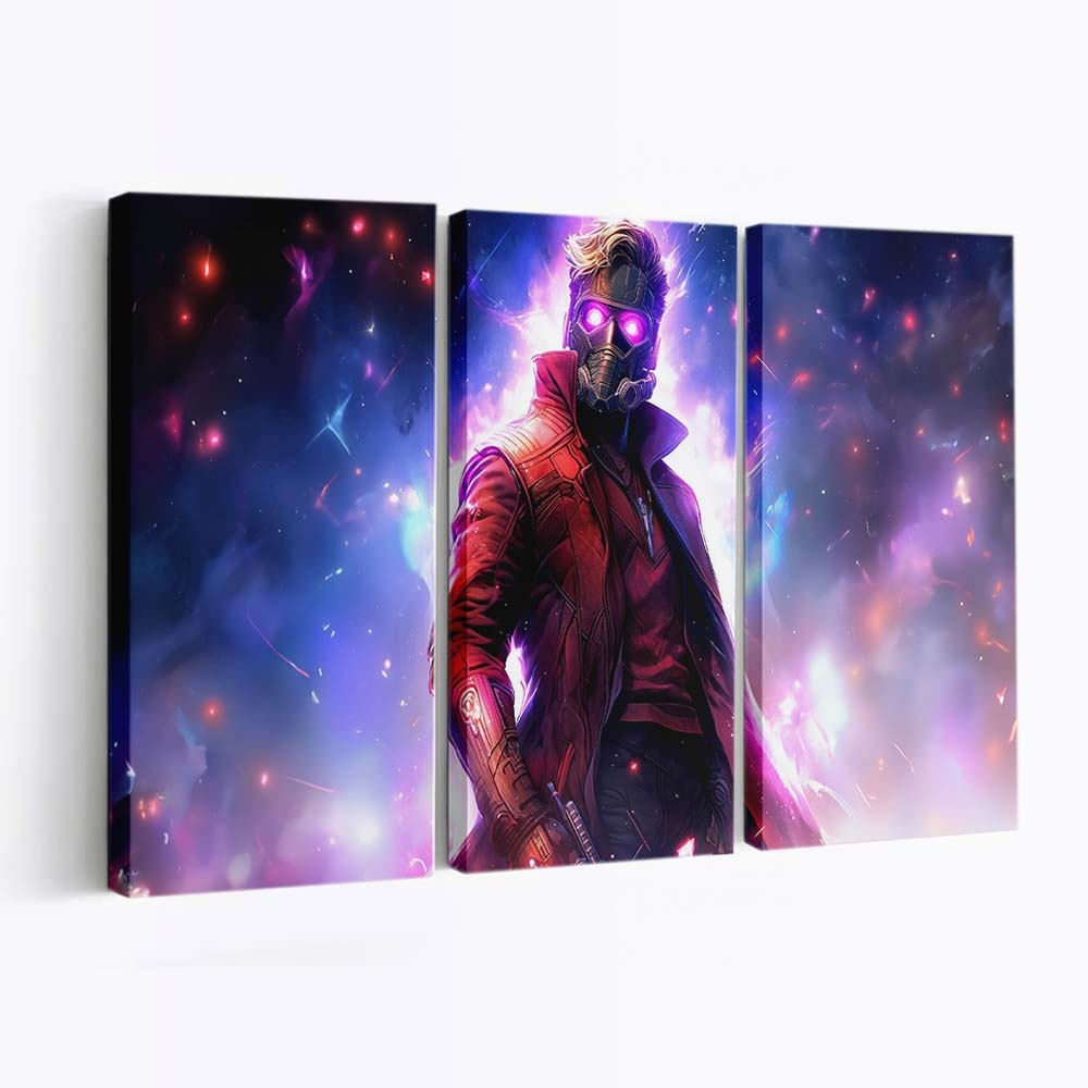 Star Lord Guardian Leinwandbild - Wanddeko