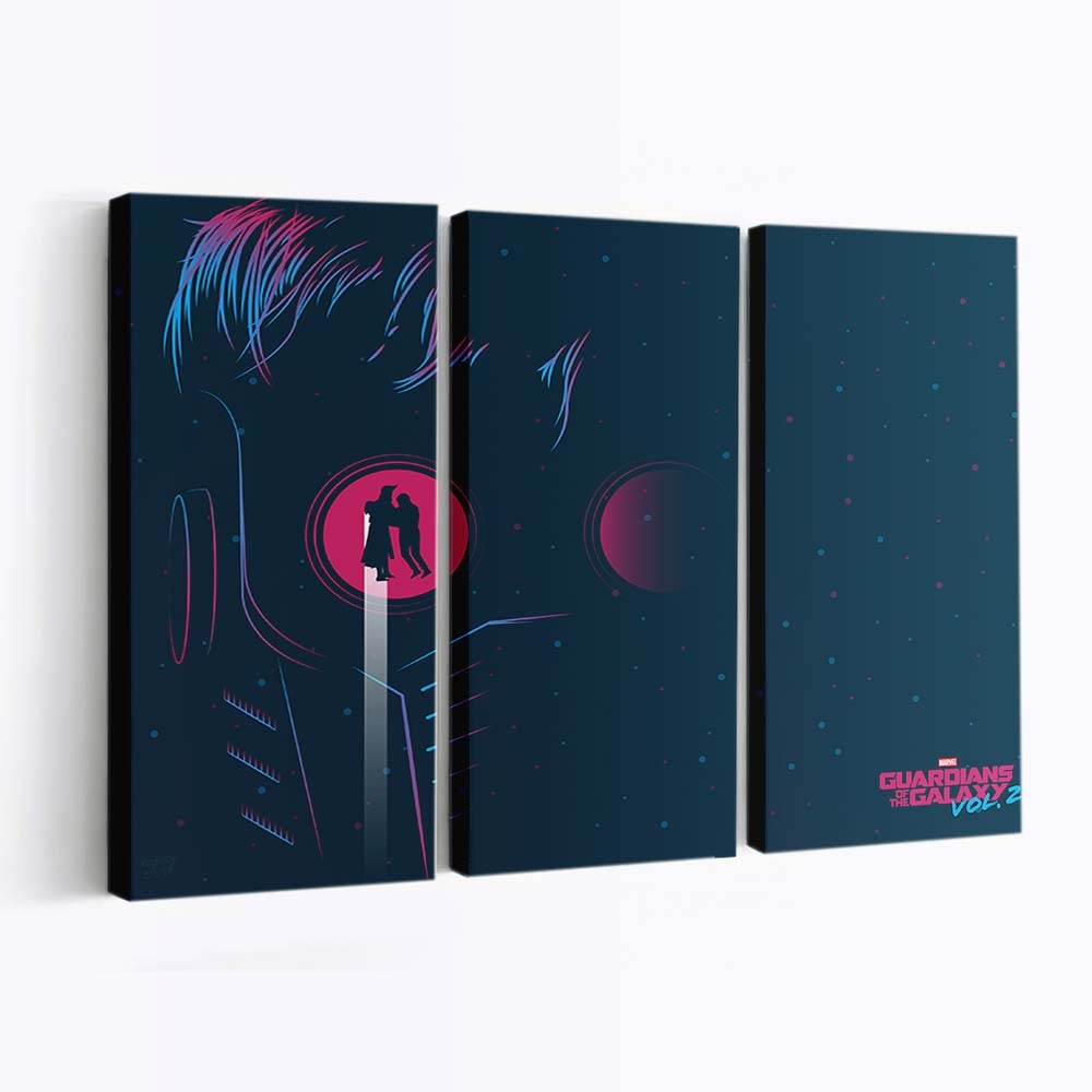 Yondu And Star Lord Minimalism Leinwandbild - Wanddeko