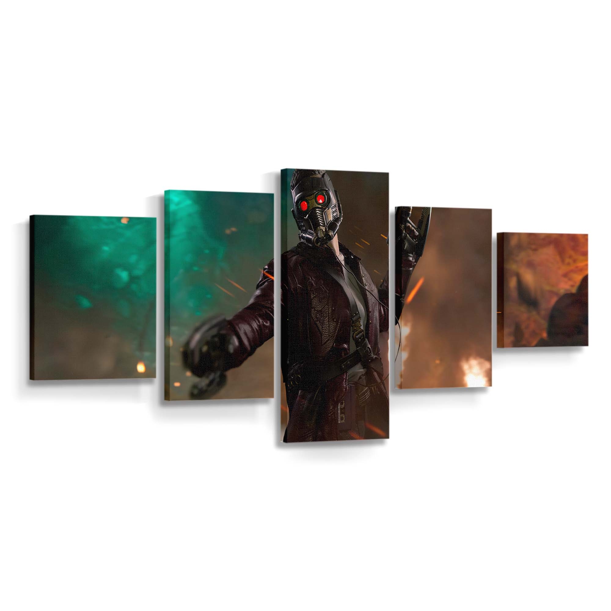 Star Lord 2020 Leinwandbild - Wanddeko Star-Lord Leinwandbild