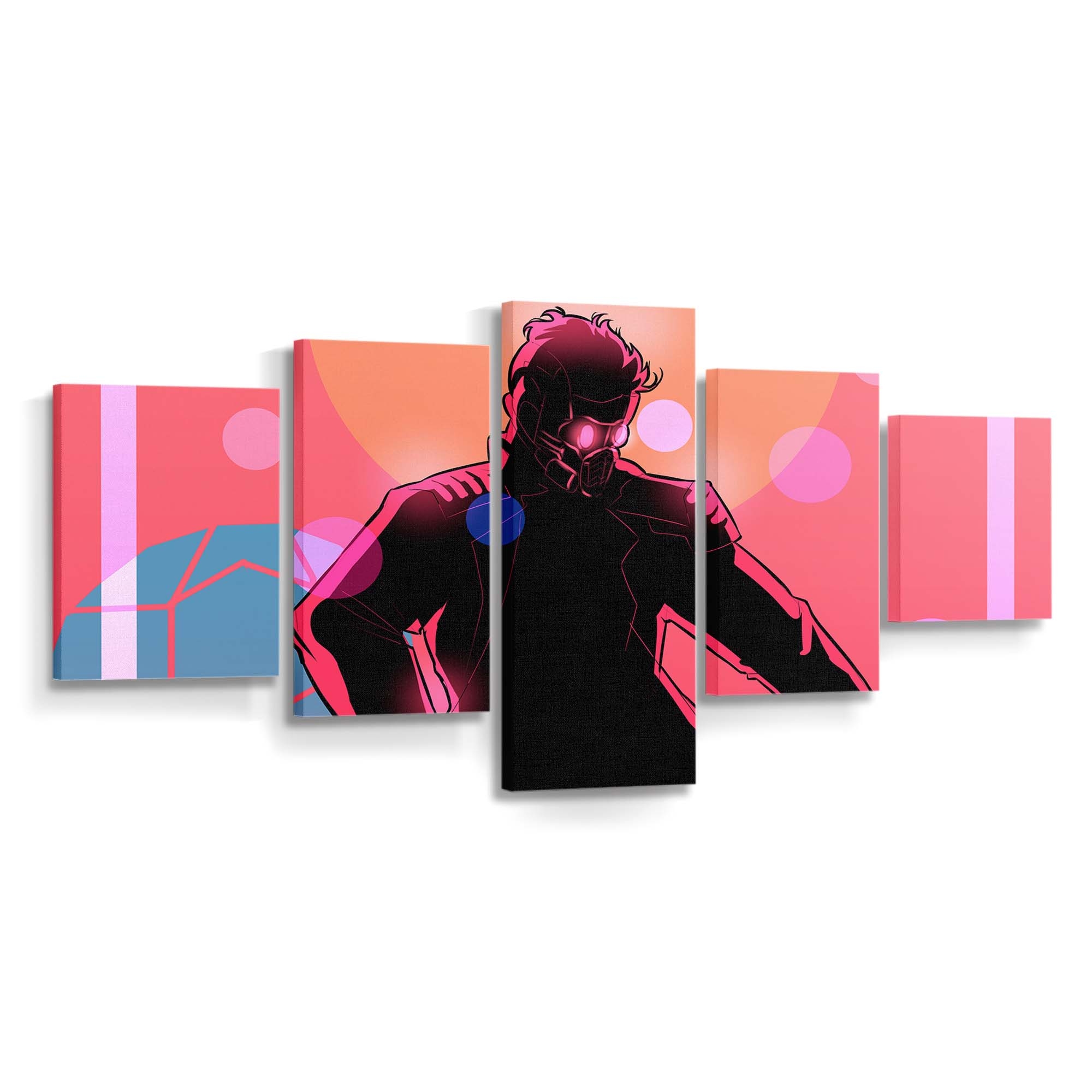 Star Lord Cool Guy Leinwandbild - Wanddeko Star-Lord Leinwandbild