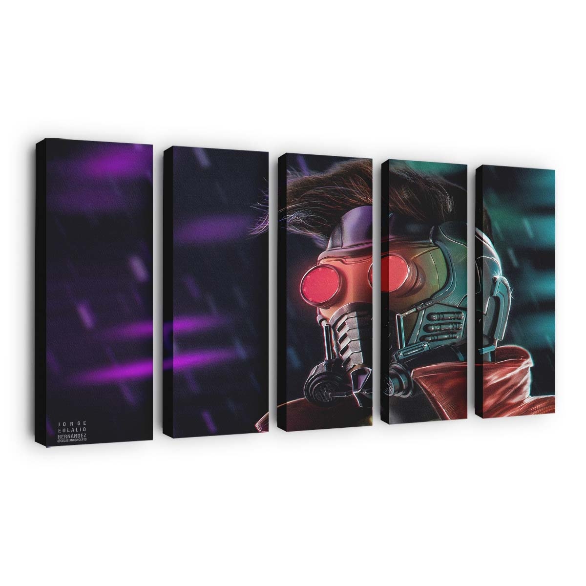 Star Lord New Leinwandbild - Wanddeko