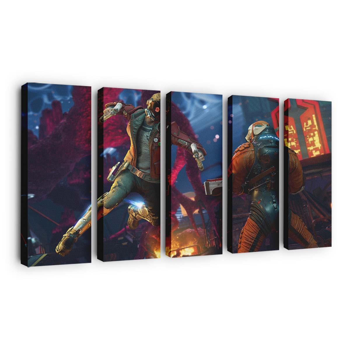 Guardians Of The Galaxy Game Star Lord Leinwandbild - Wanddeko