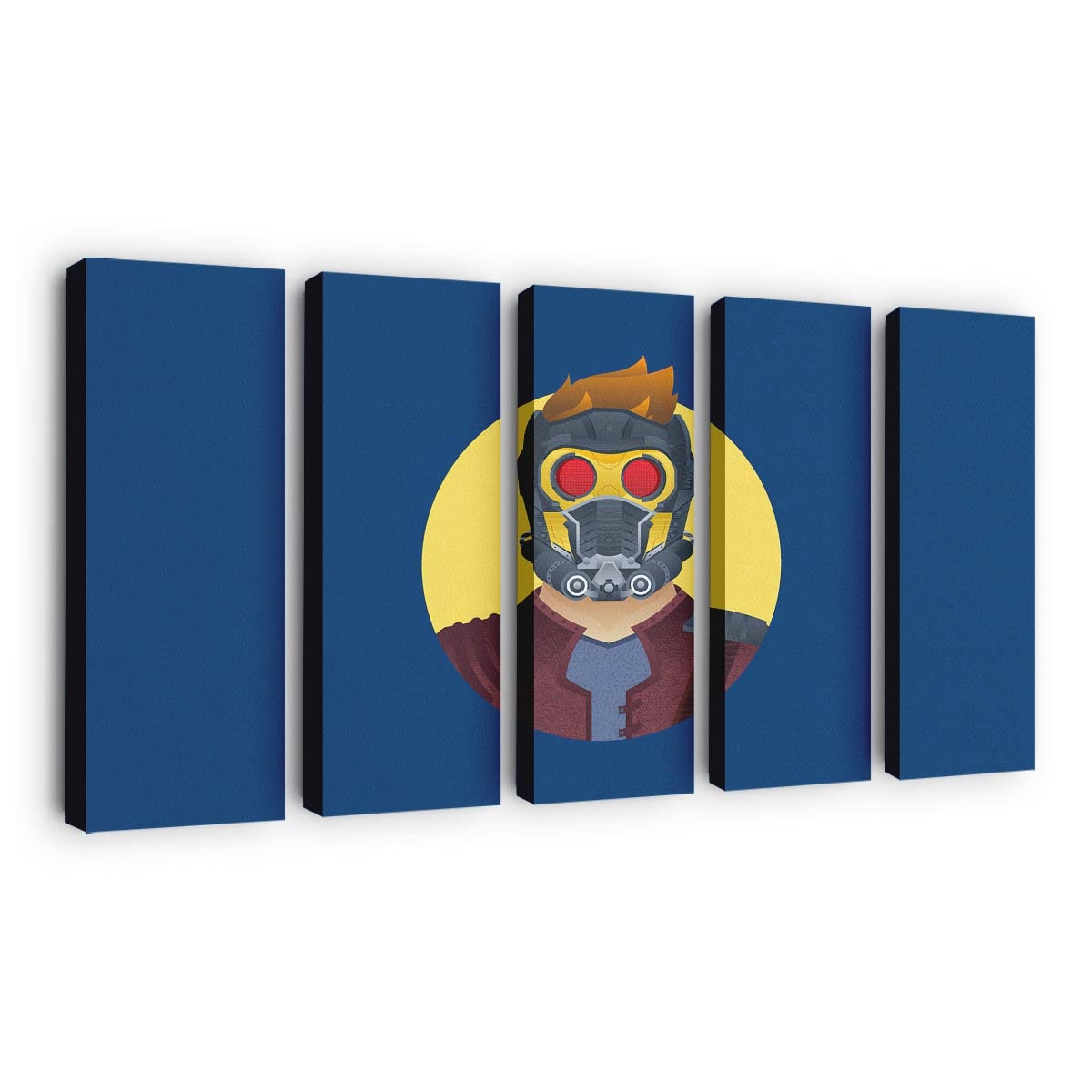 Star Lord Minimalism Leinwandbild - Wanddeko