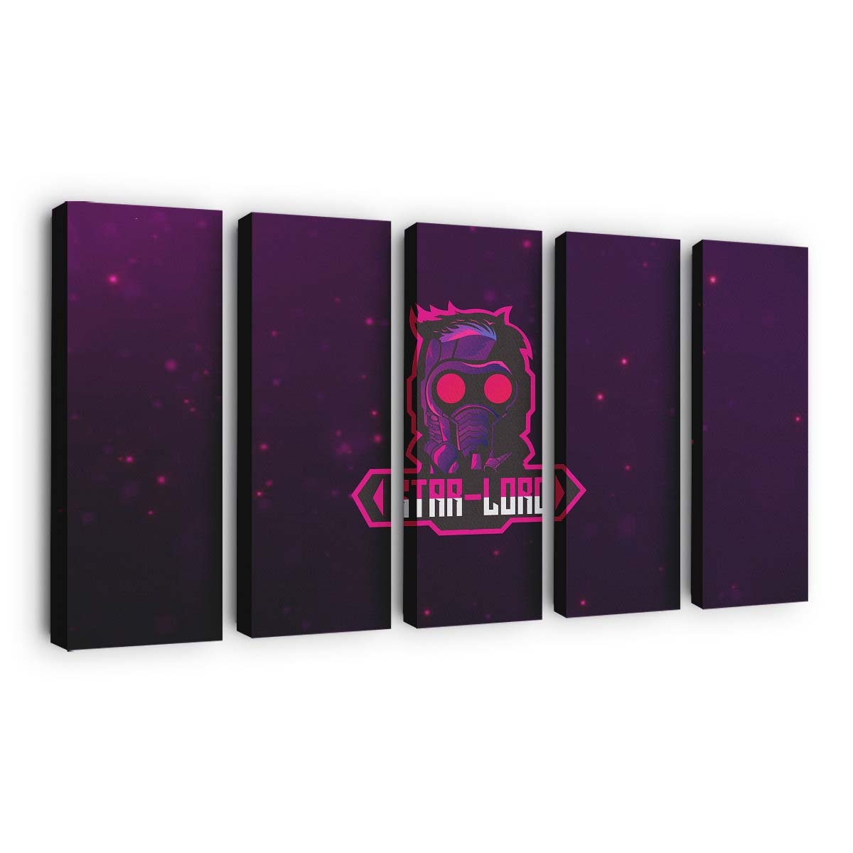 Star Lord Logo Leinwandbild - Wanddeko