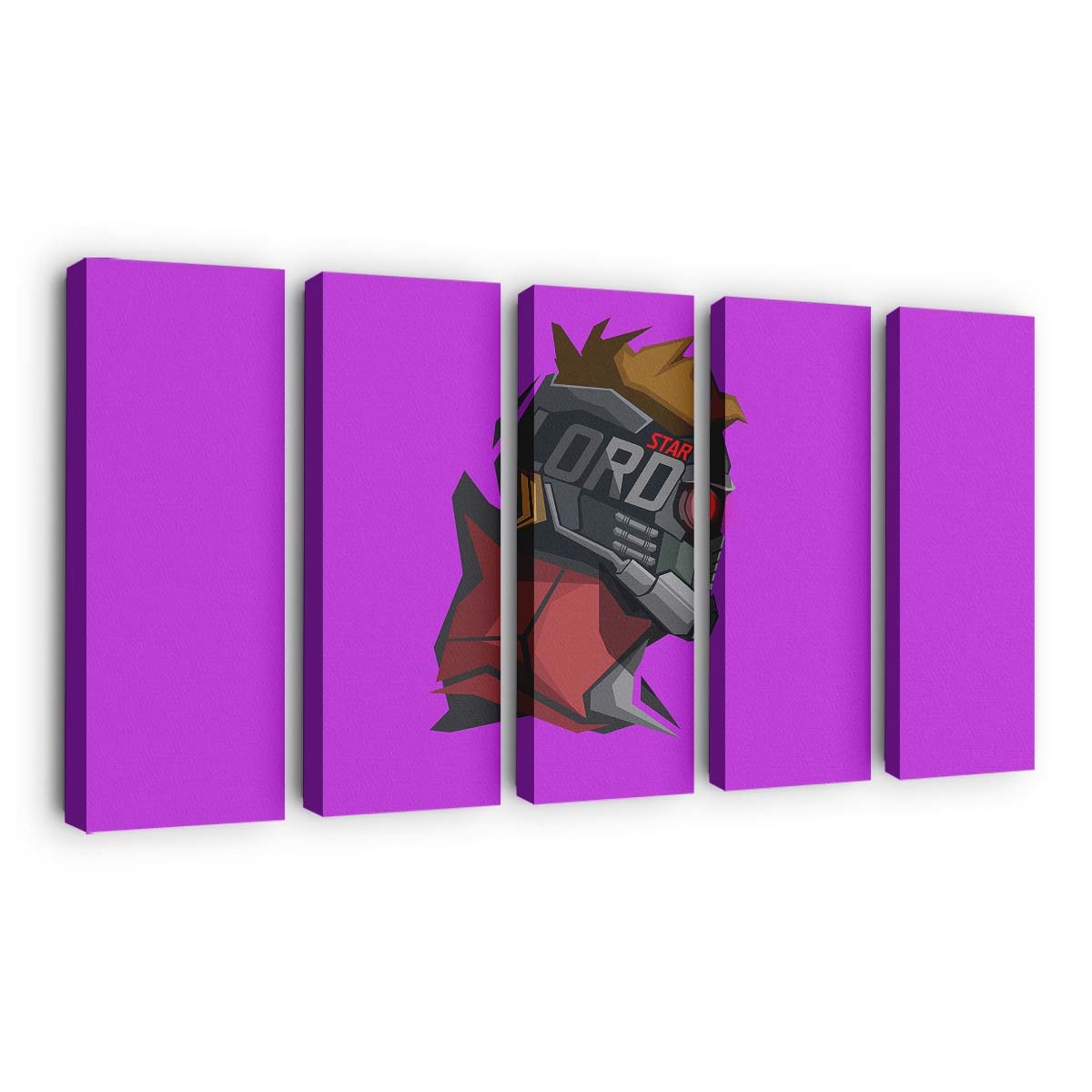 Star Lord Minimalism Leinwandbild - Wanddeko