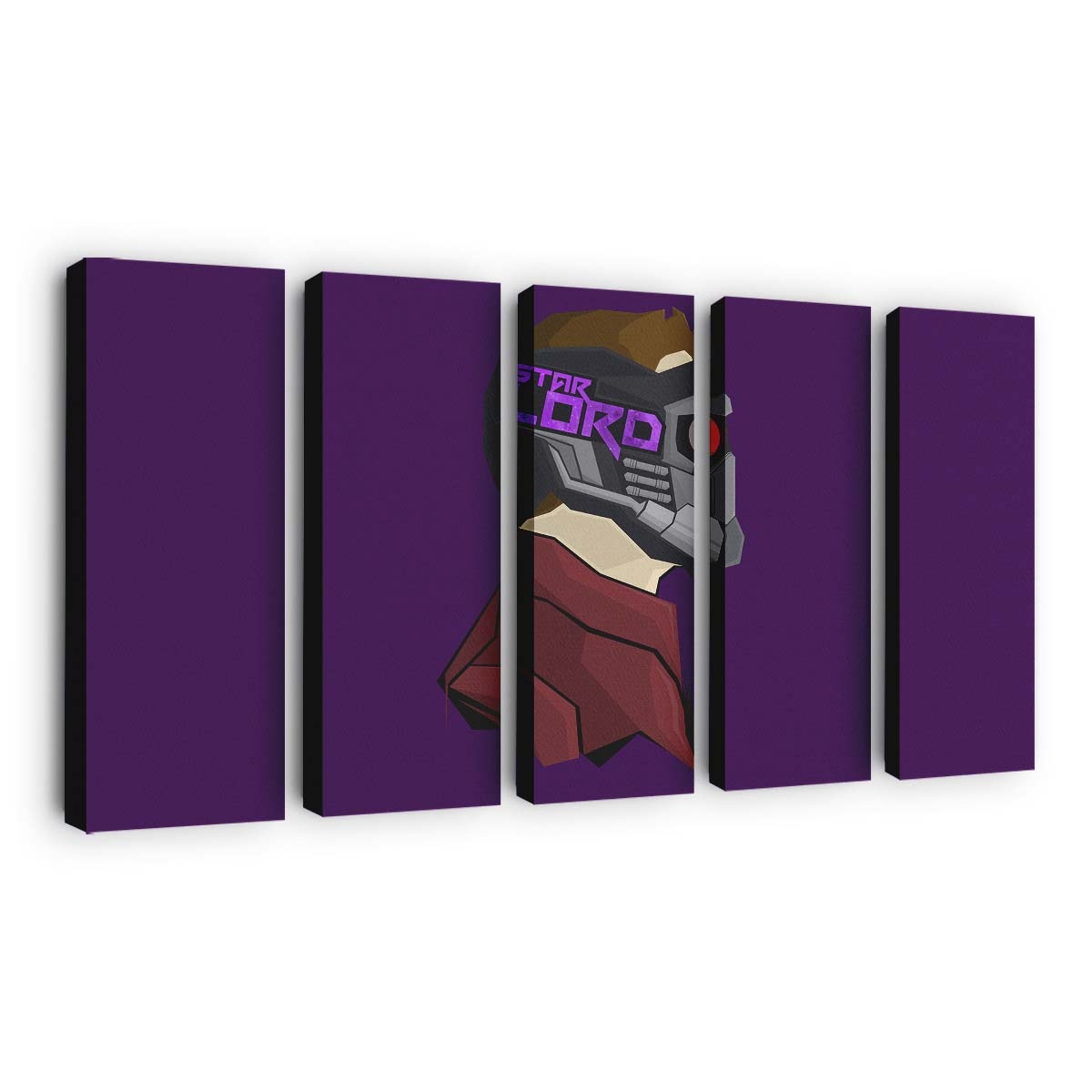 Starlord Pop Head Shot Leinwandbild - Wanddeko