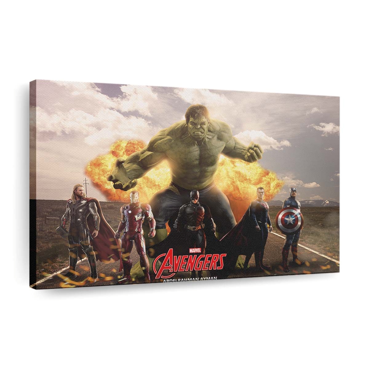 Avengers Batman Superman Leinwandbilder | Wanddeko