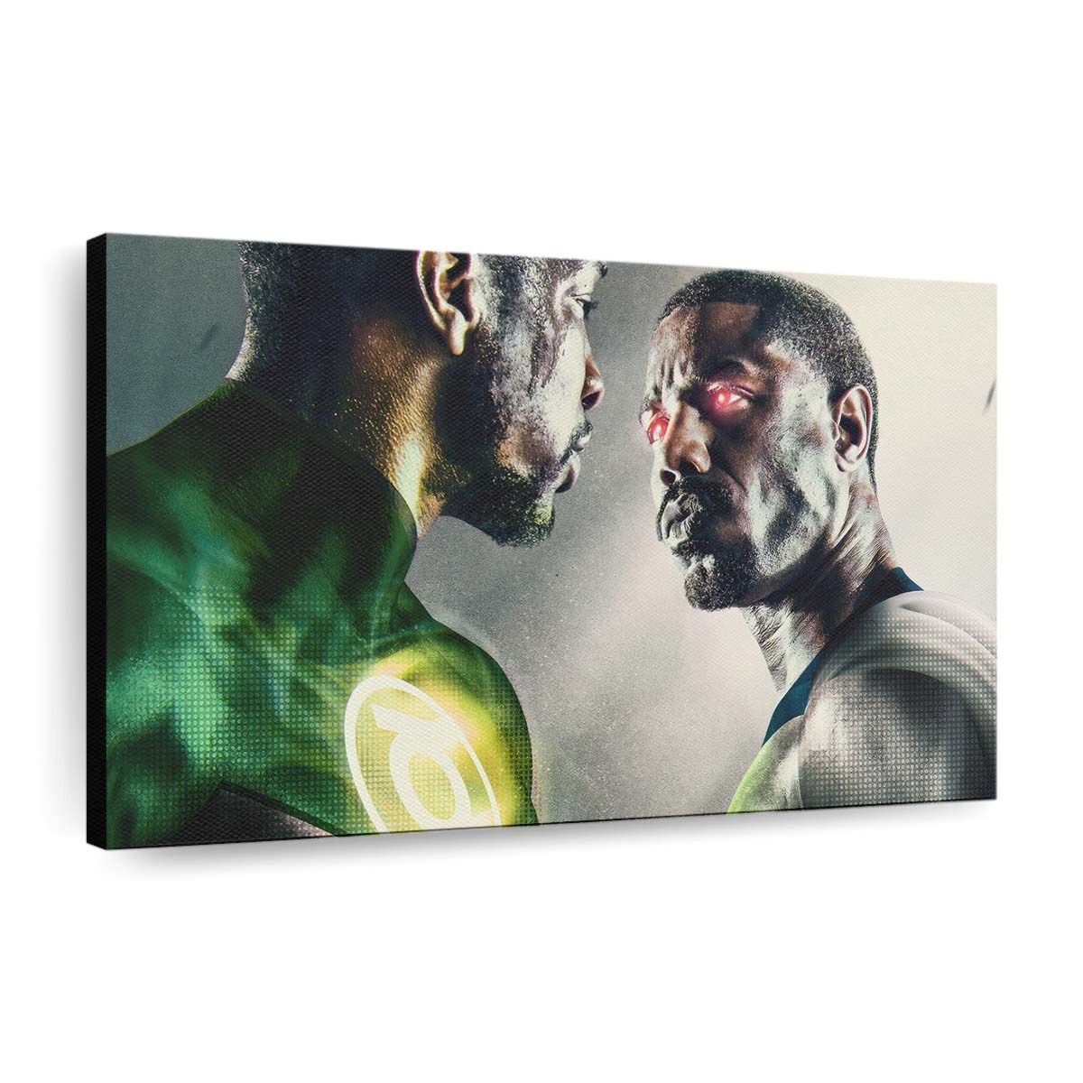 Creed Green Lantern Vs Superman Val Zod Leinwandbilder | Wanddeko