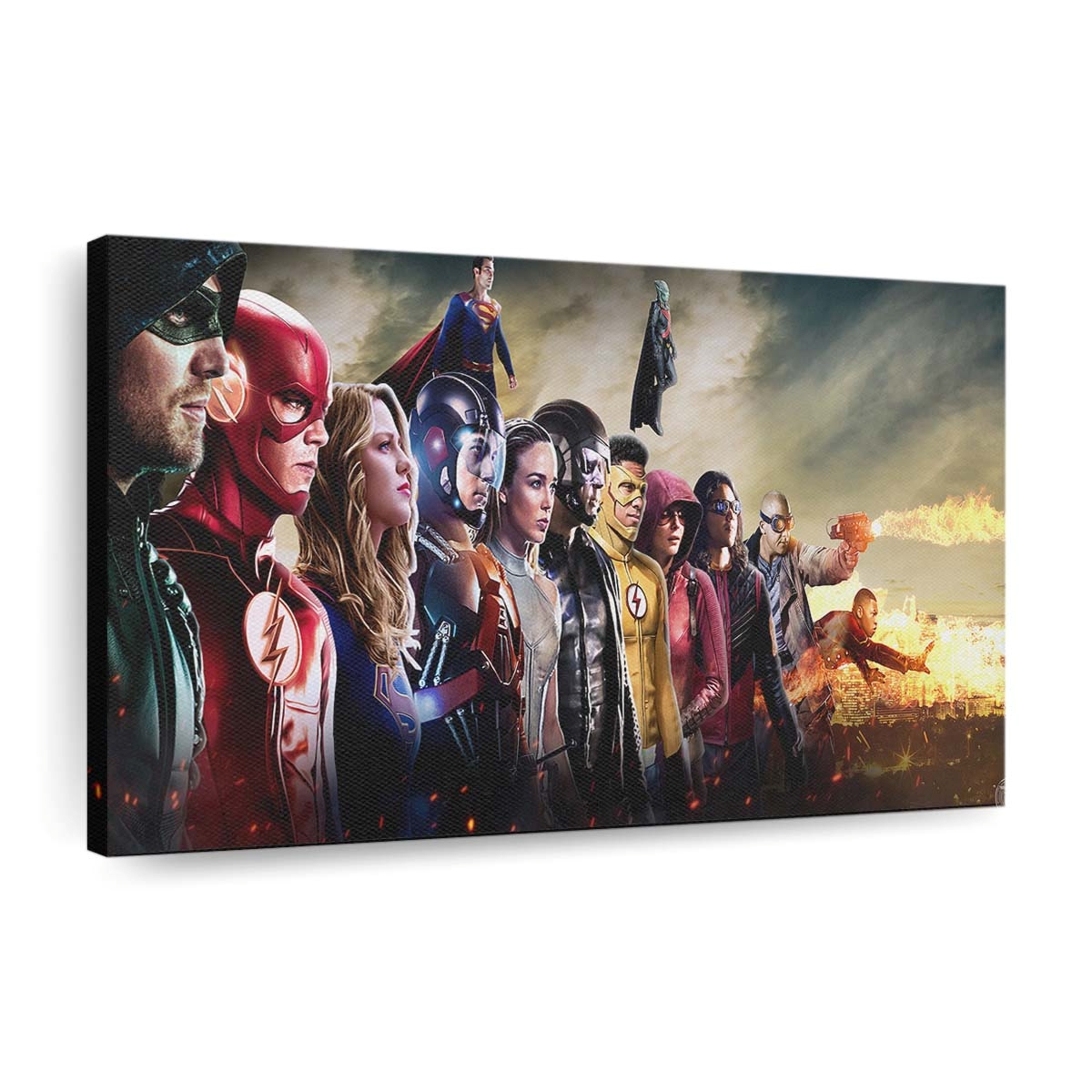Dc Cw All Superheroes Leinwandbilder | Wanddeko