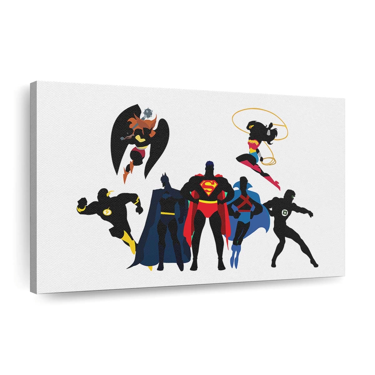 Dc Superheroes Artwork 2 Leinwandbilder | Wanddeko