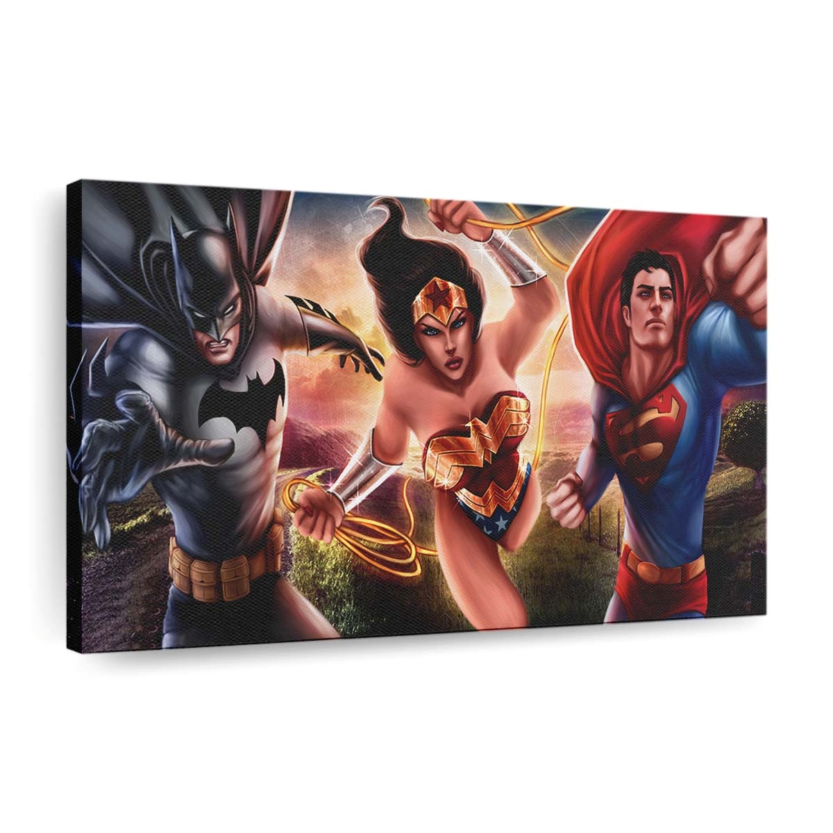 Dc The Trinity Art Leinwandbilder | Wanddeko