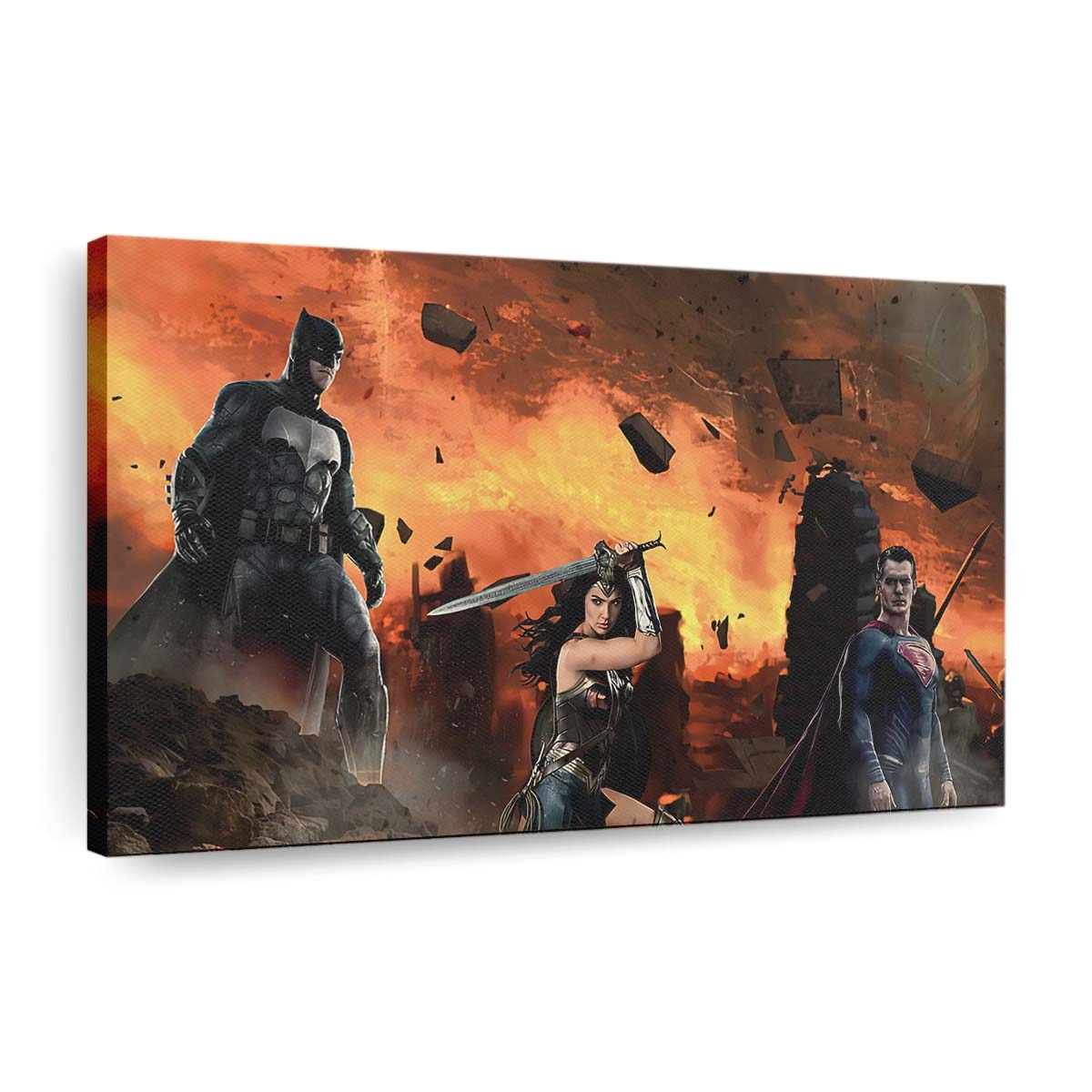 Dc Trio Leinwandbilder | Wanddeko