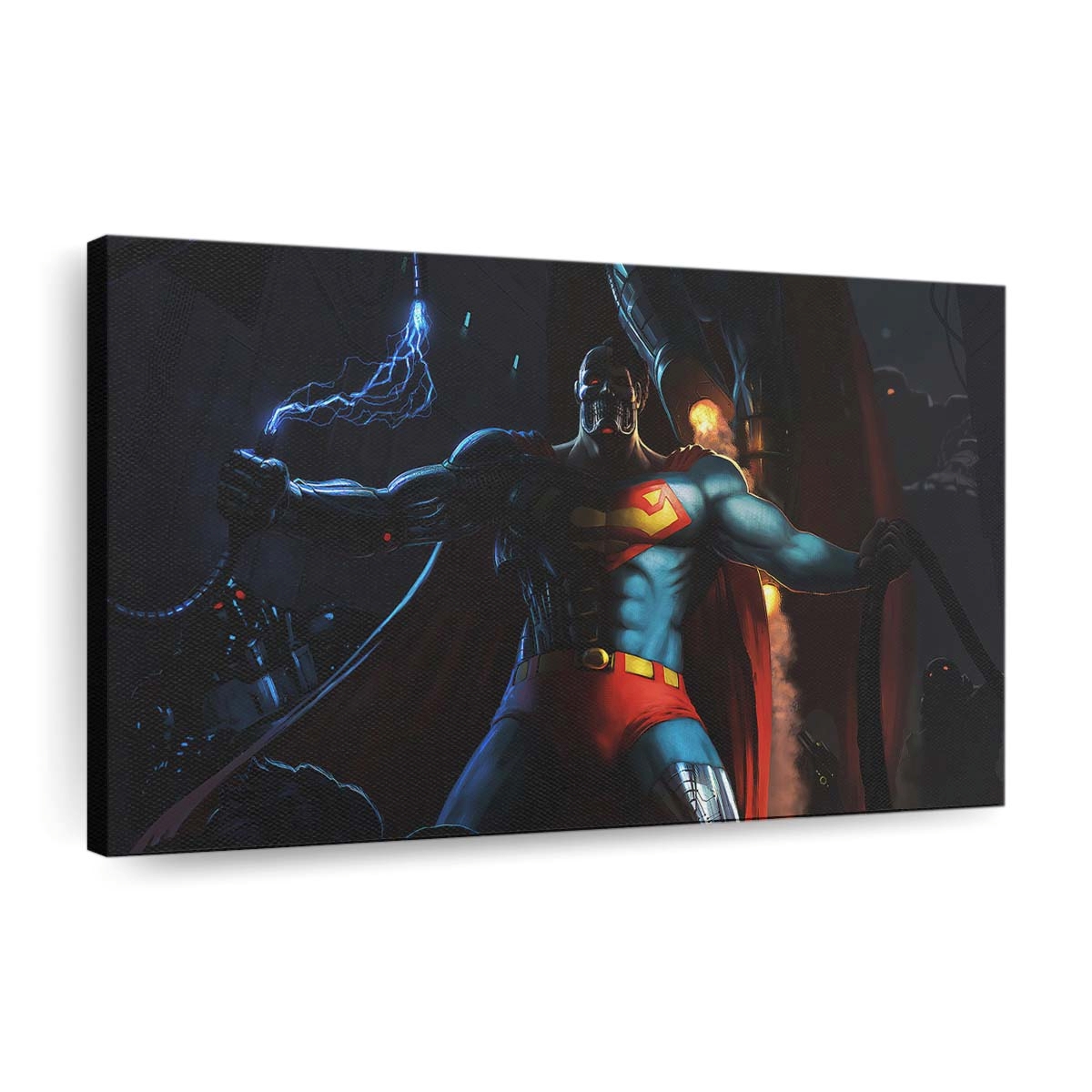 Death And Return Of Superman The Final Fight Leinwandbilder | Wanddeko