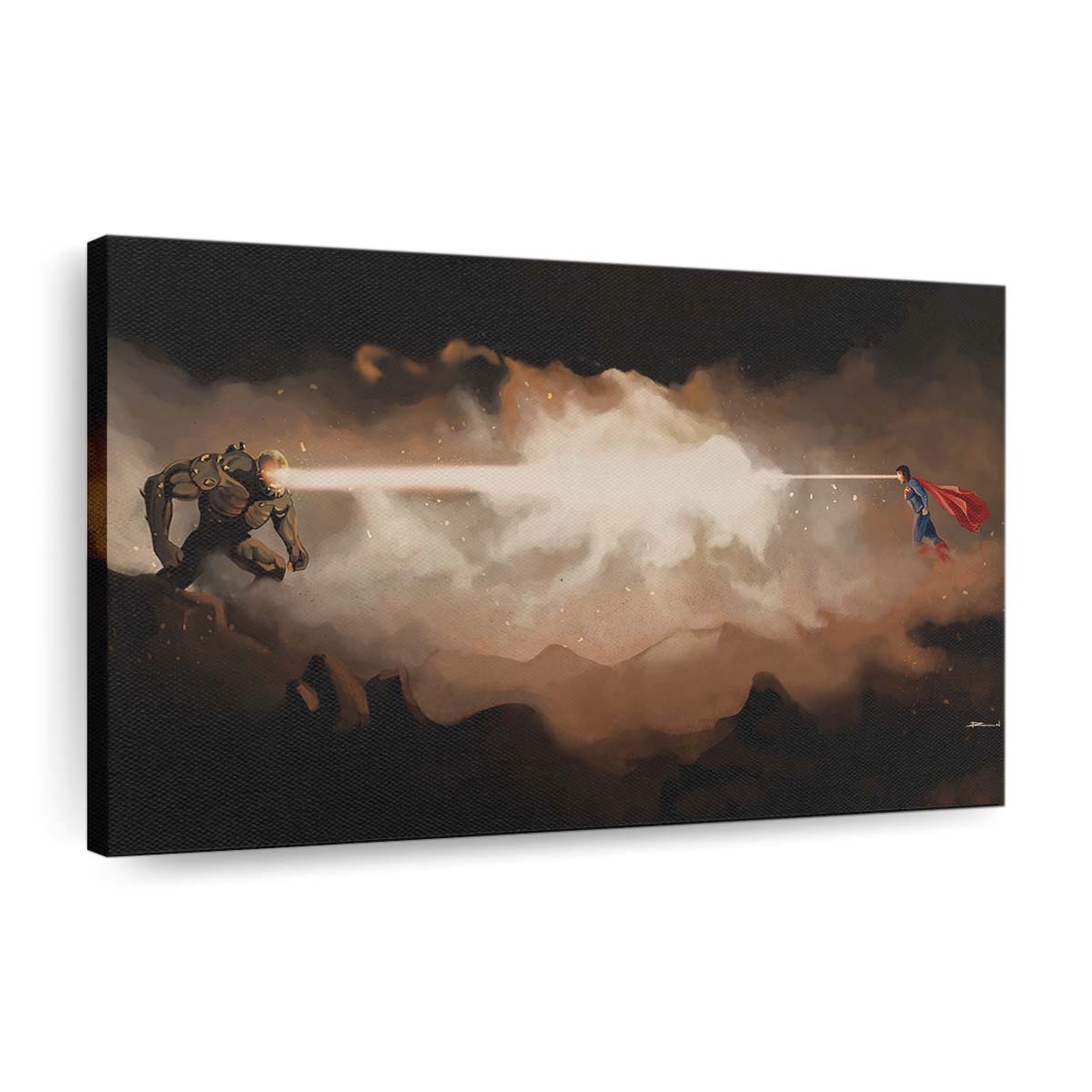 Doomsday Vs Superman Leinwandbilder | Wanddeko