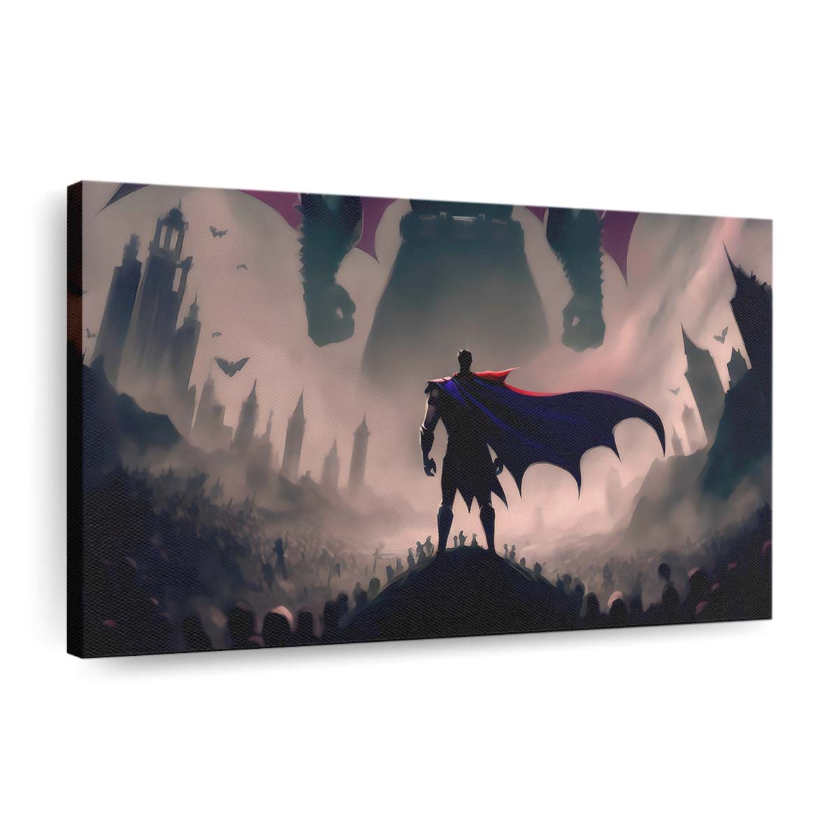 Dracula Vs Superman Leinwandbilder | Wanddeko