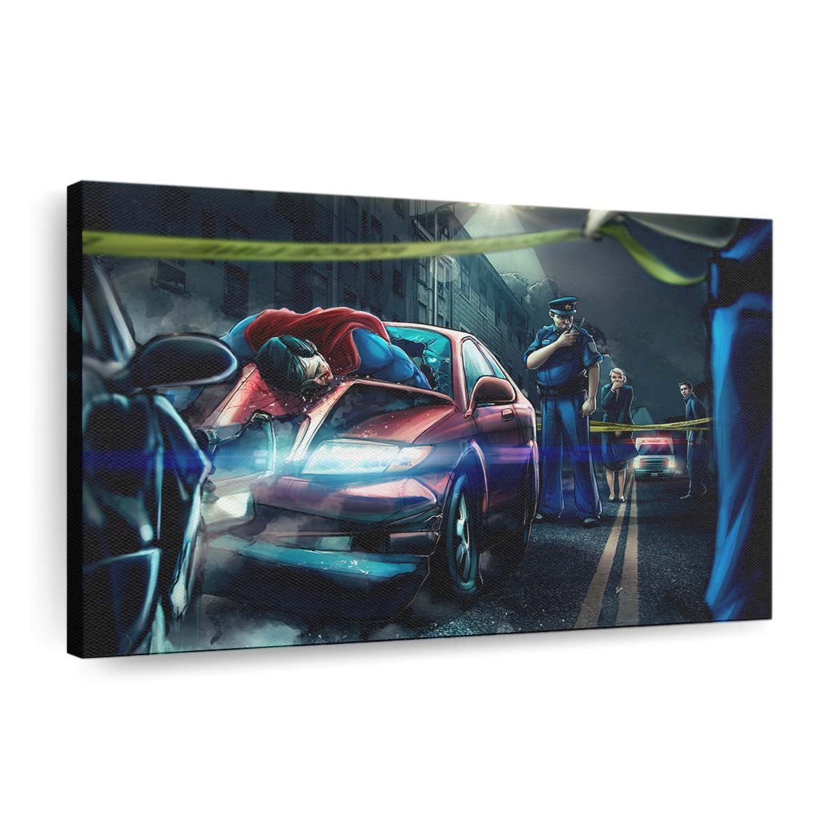 Drunk Superman 2 Leinwandbilder | Wanddeko