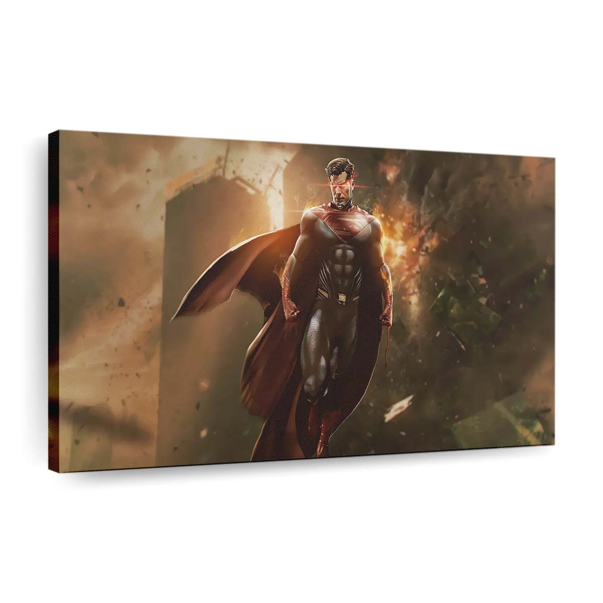 Evil Superman Concept Art Knightmare Leinwandbilder | Wanddeko