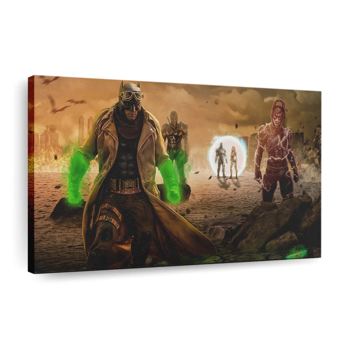 Fallen Kryptonian Knightmare Vision Leinwandbilder | Wanddeko