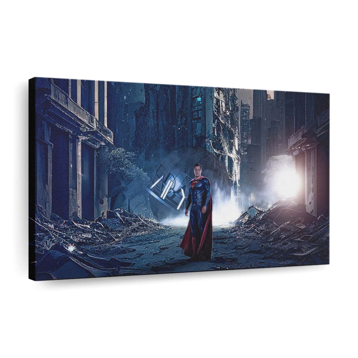 Henry Cavill Superman In Disaster Leinwandbilder | Wanddeko