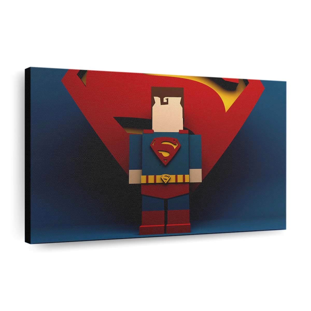 Lego Superman Artwork Leinwandbilder | Wanddeko