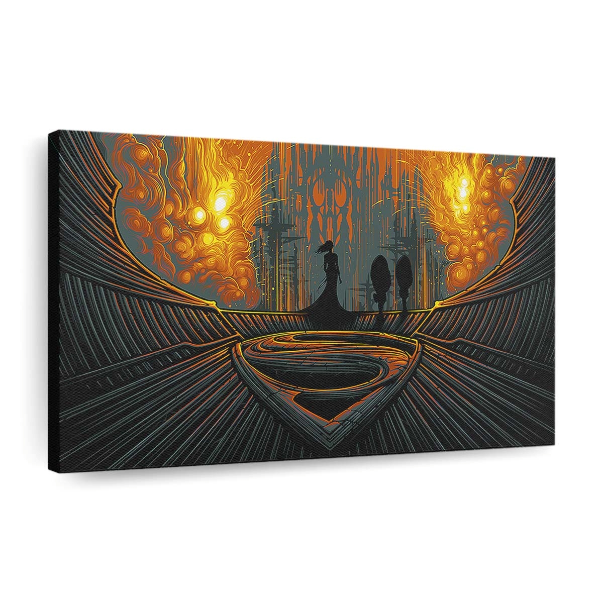 Man Of Steel Artistic Poster Leinwandbilder | Wanddeko