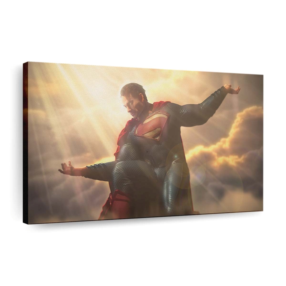 Man Of Steel Superman 3D Leinwandbilder | Wanddeko