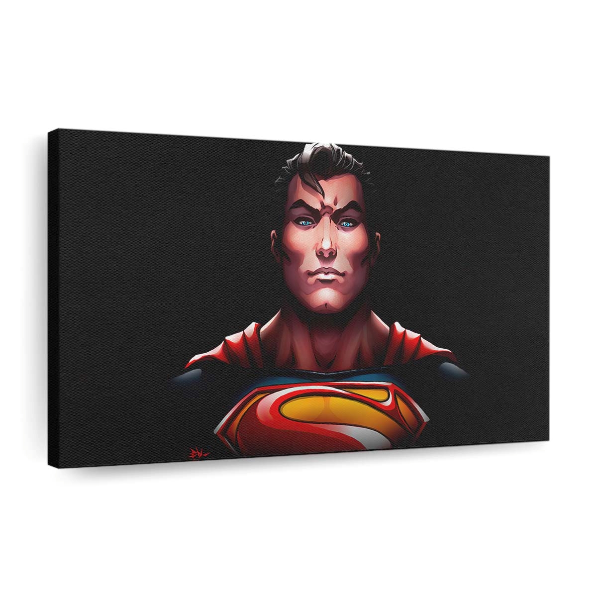 Man Of Steel Superman Art Leinwandbilder | Wanddeko