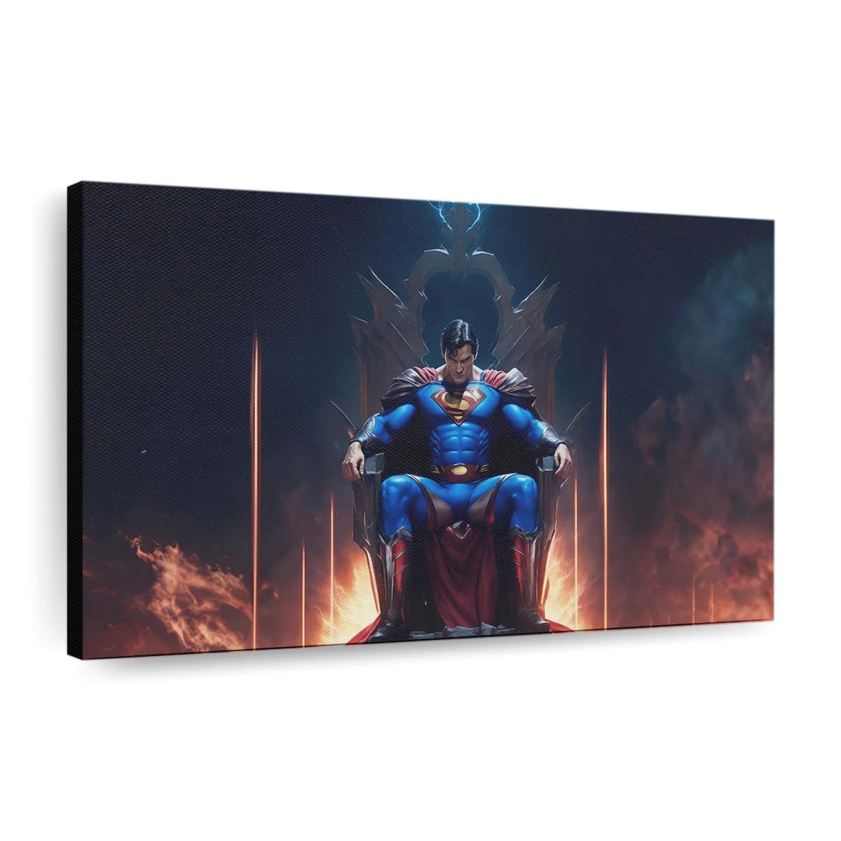 Menace Of Evil Superman Leinwandbilder | Wanddeko