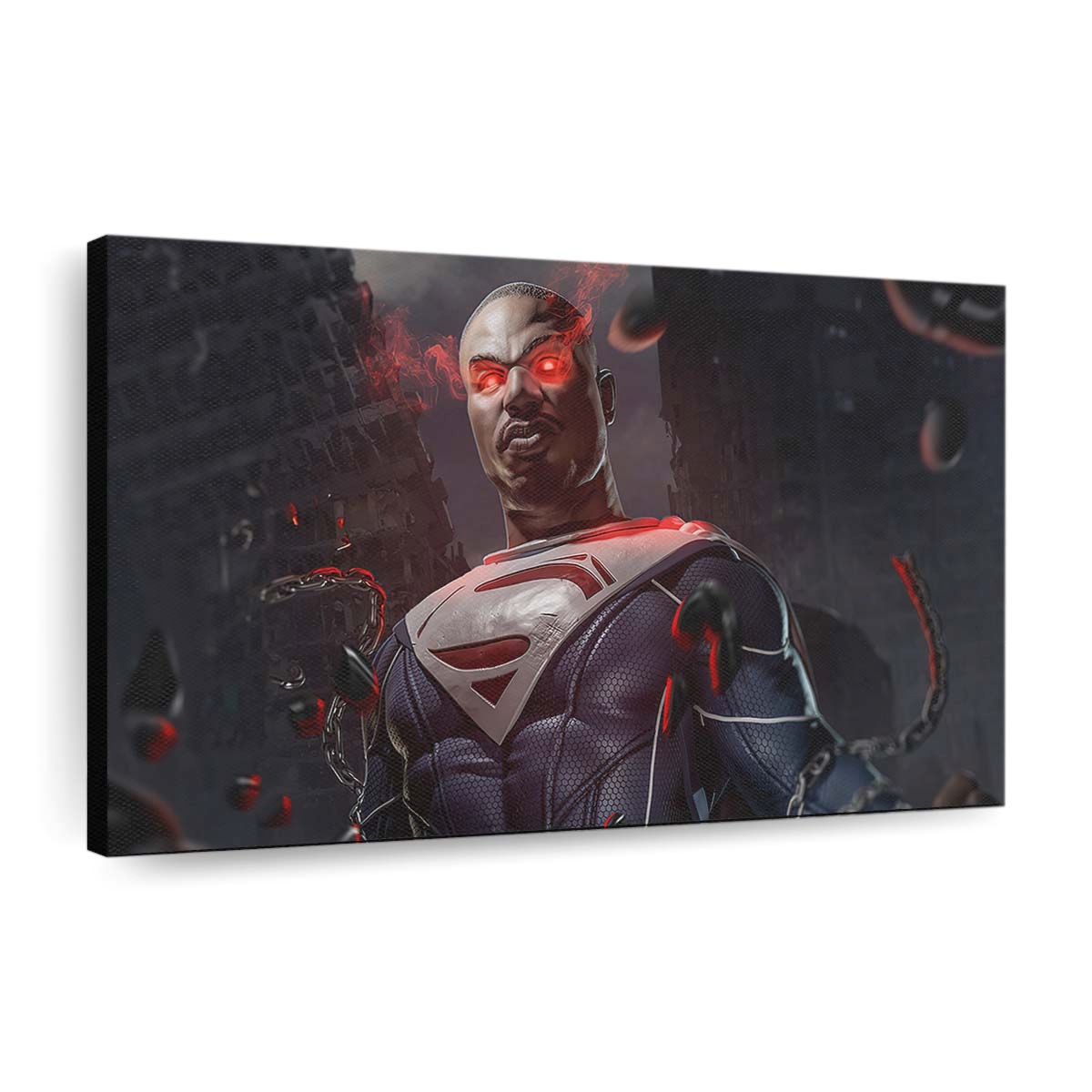 Michael B Jordan As Superman Leinwandbilder | Wanddeko