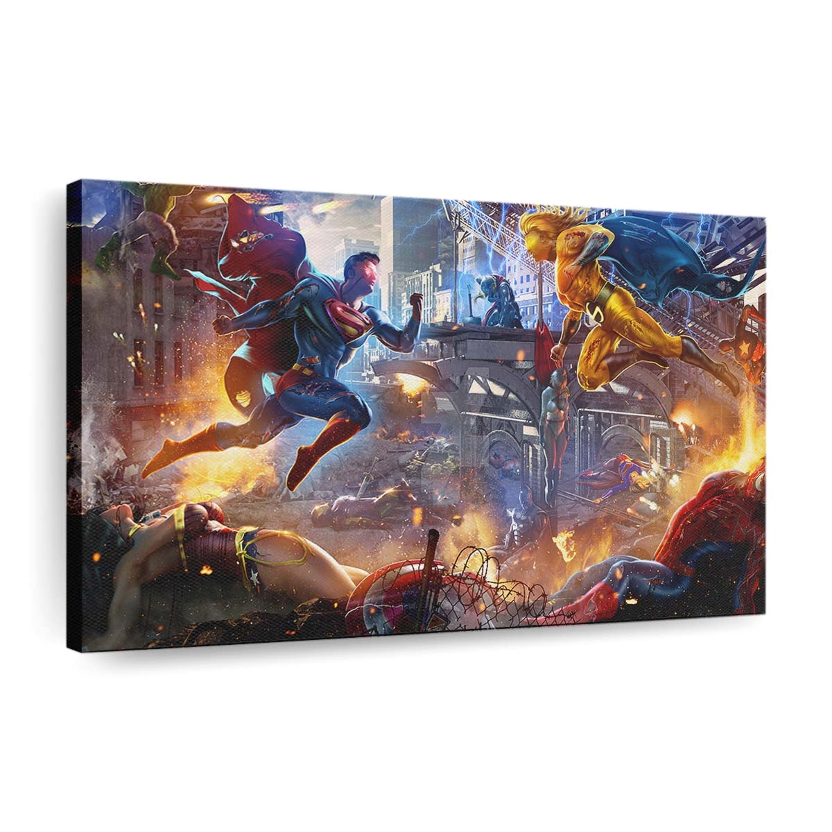 Sentry Vs Superman Leinwandbilder | Wanddeko