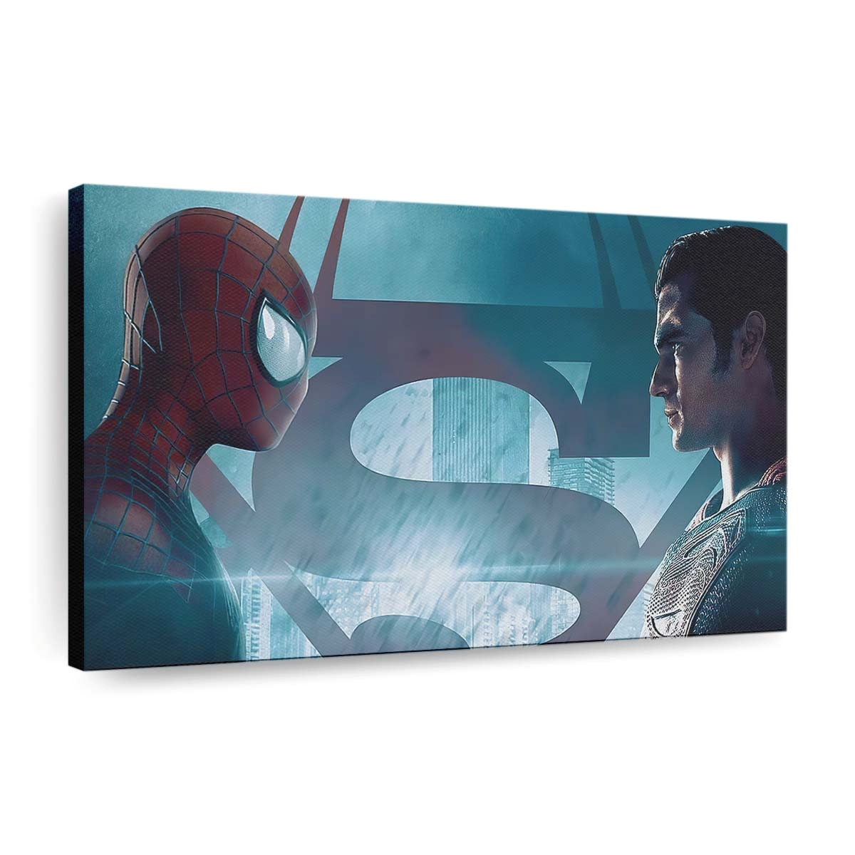 Spider Man Vs Superman Leinwandbilder | Wanddeko