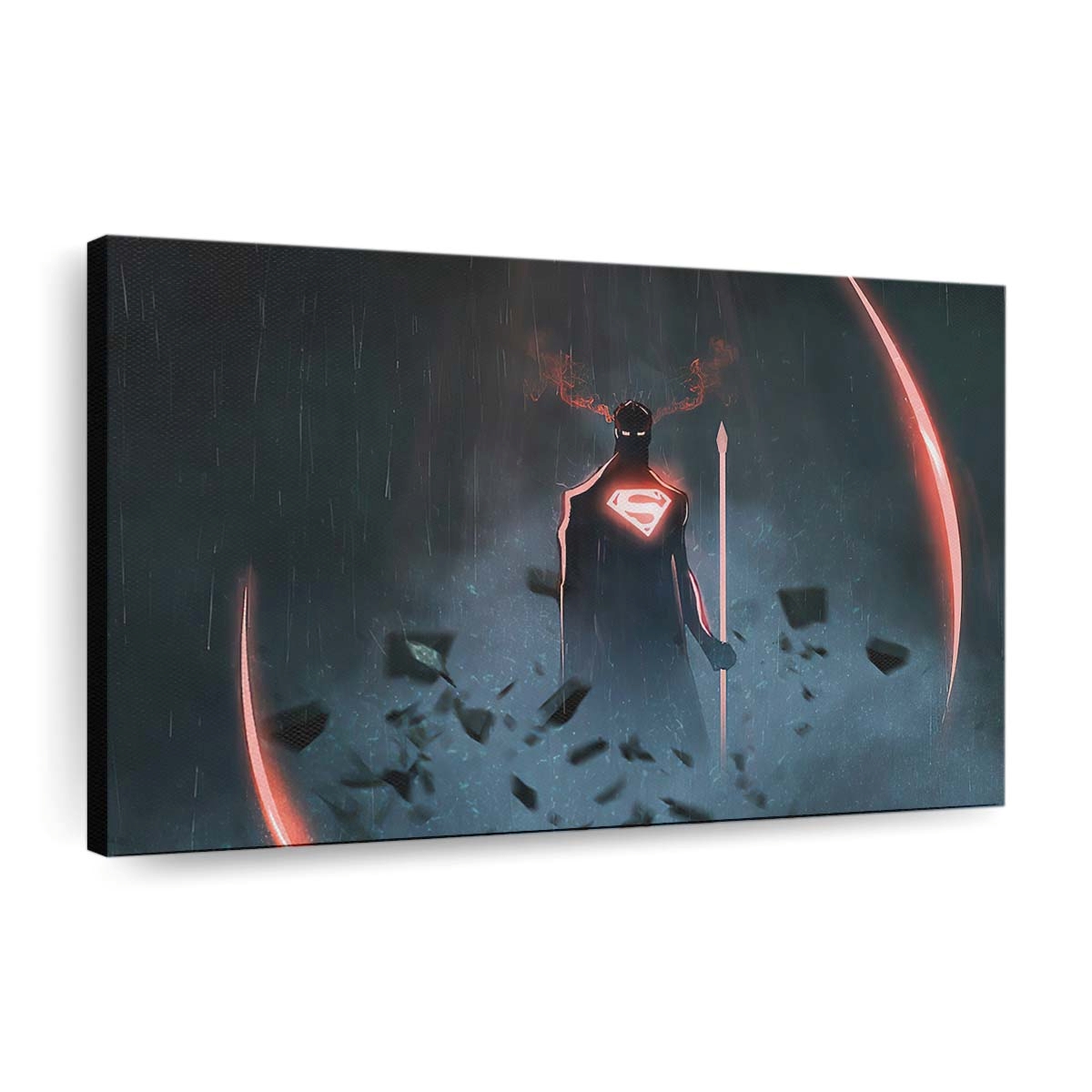 Superman Minimalism Leinwandbilder | Wanddeko