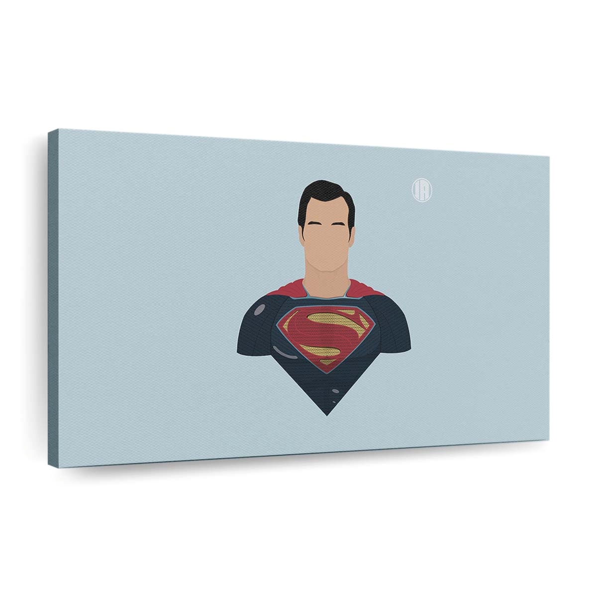 Superman Minimalism 3 Leinwandbilder | Wanddeko