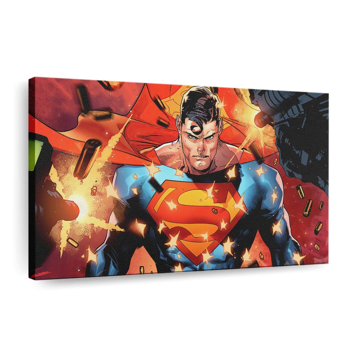 Superman Angry Eyes Leinwandbilder | Wanddeko