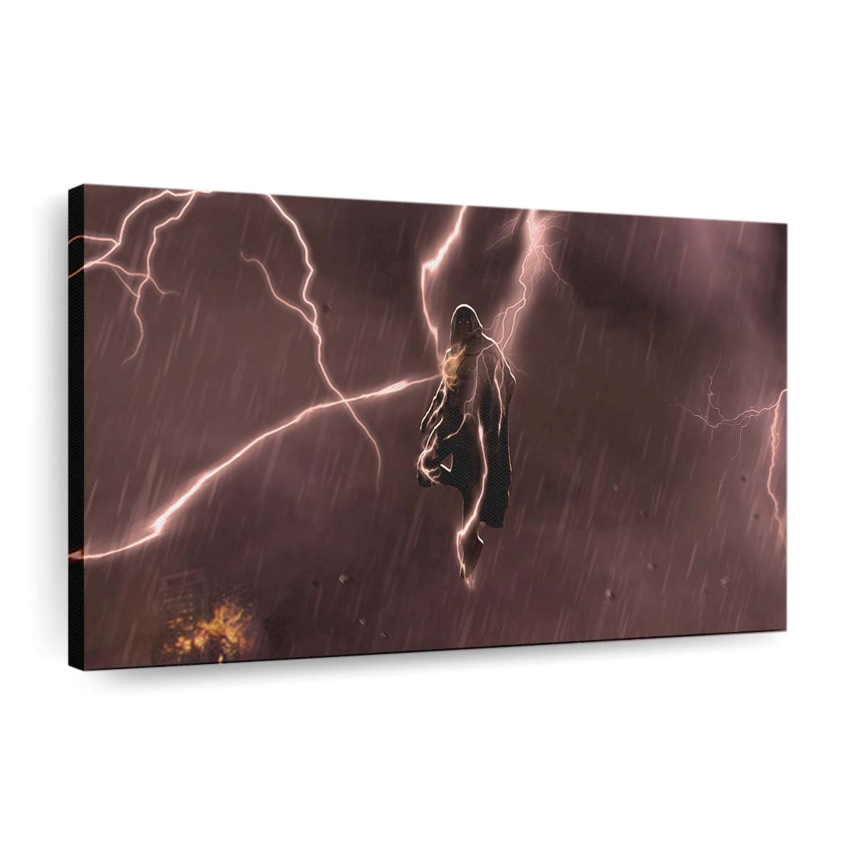 Superman Black Adam Kryptonian And The Magical Madness Leinwandbilder | Wanddeko