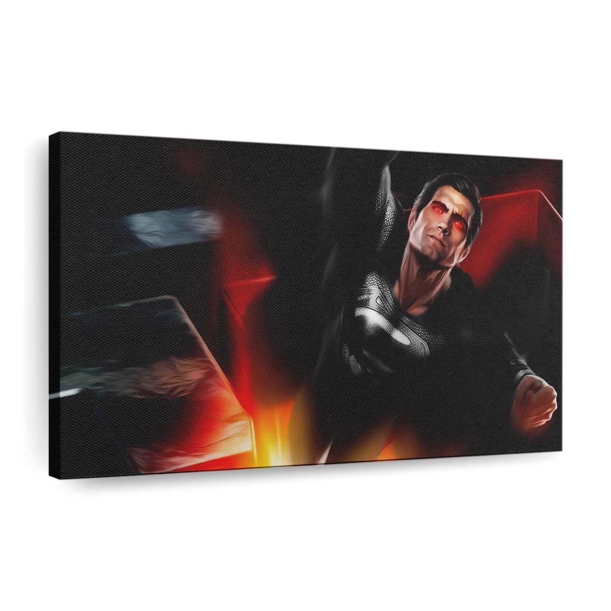 Superman Black Suit Leinwandbilder | Wanddeko