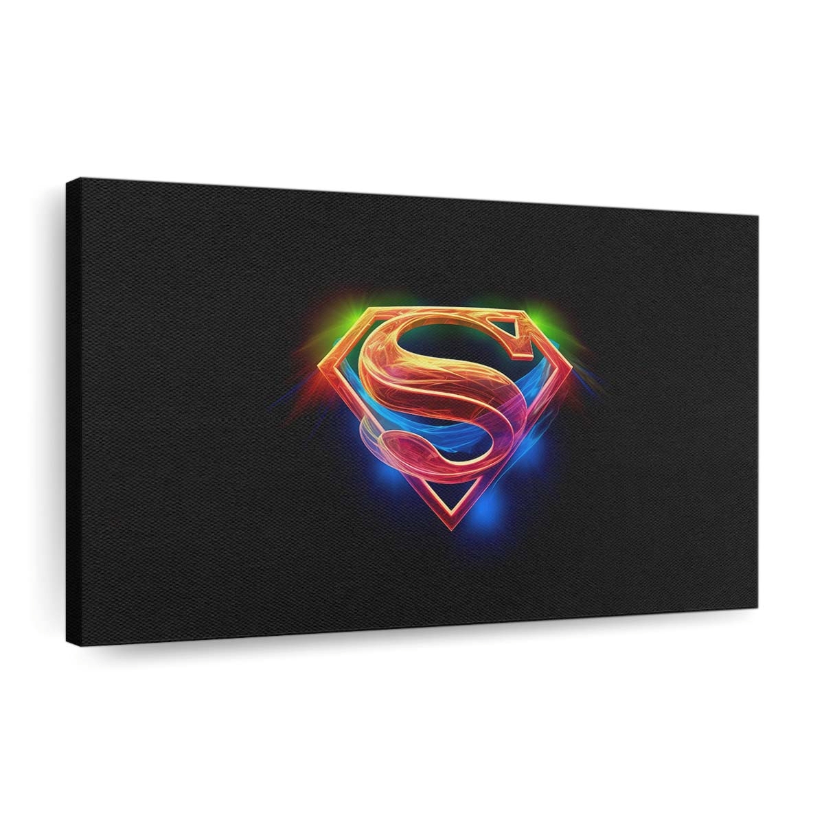 Superman Colorful Logo Leinwandbilder | Wanddeko