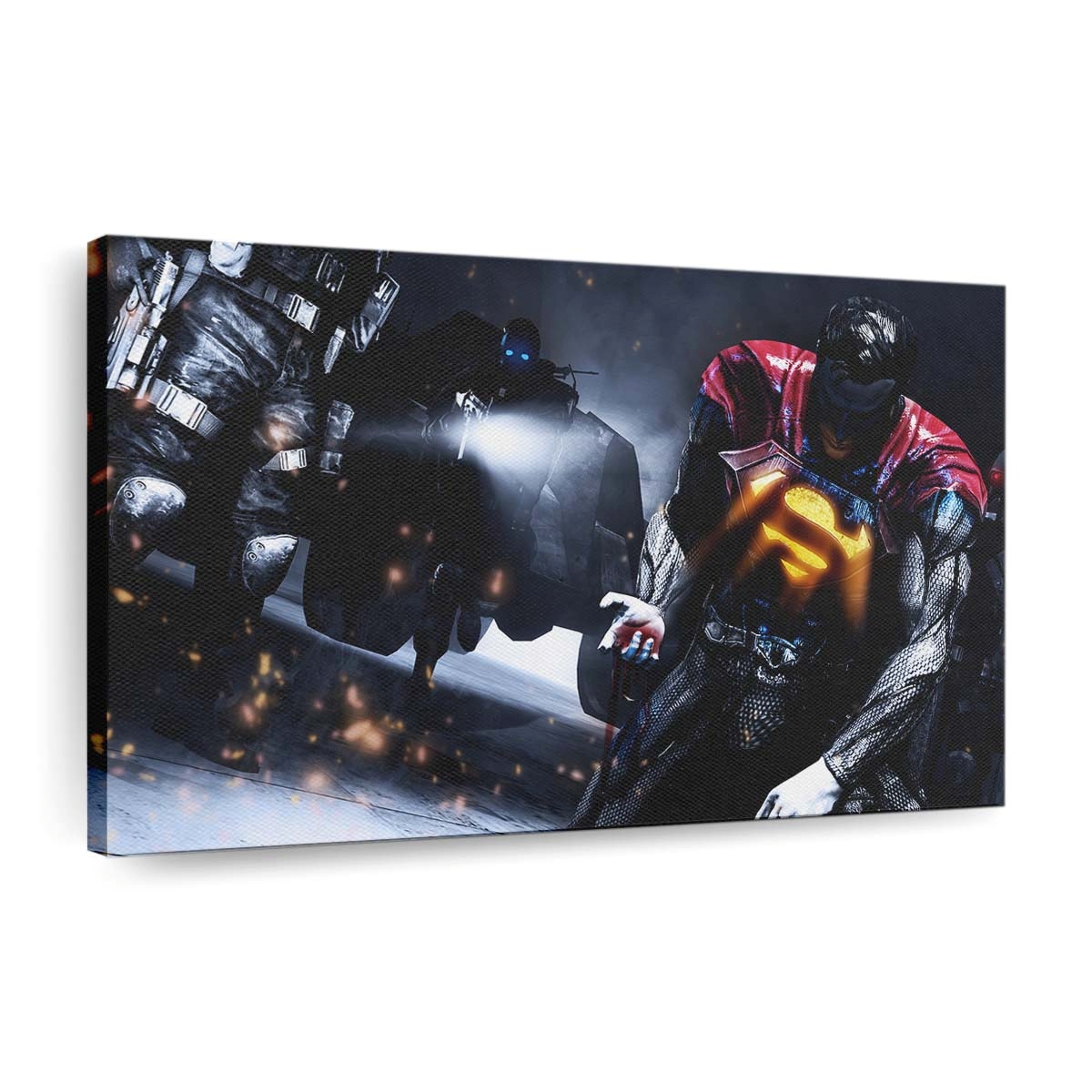 Superman Comic Art Leinwandbilder | Wanddeko