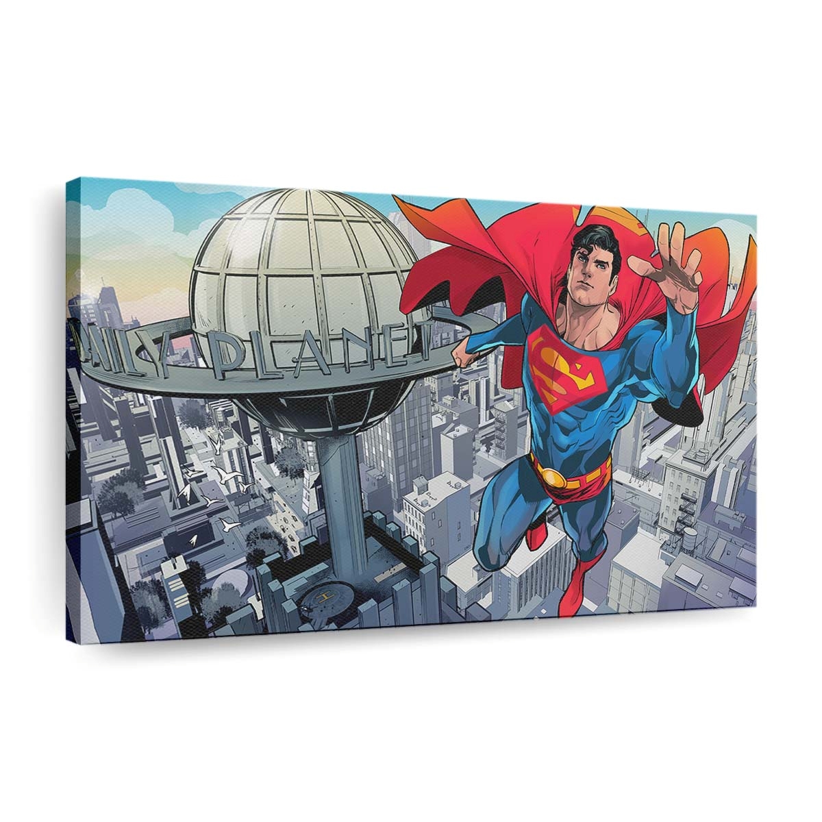 Superman Comic Artwork Leinwandbilder | Wanddeko