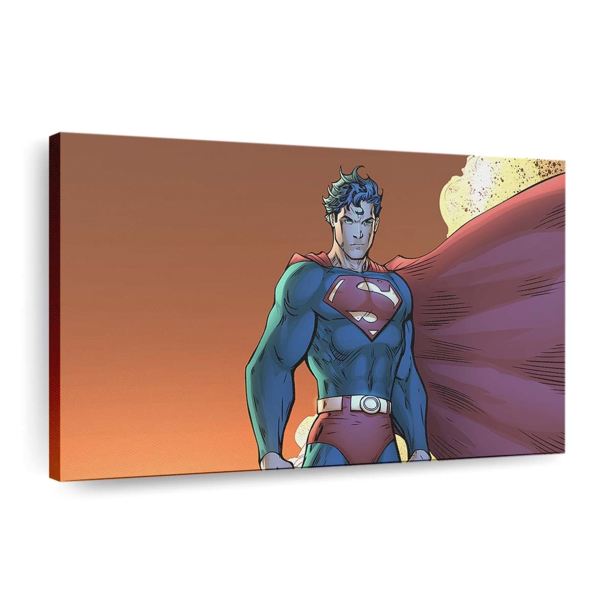Superman Comic Book Poster Leinwandbilder | Wanddeko