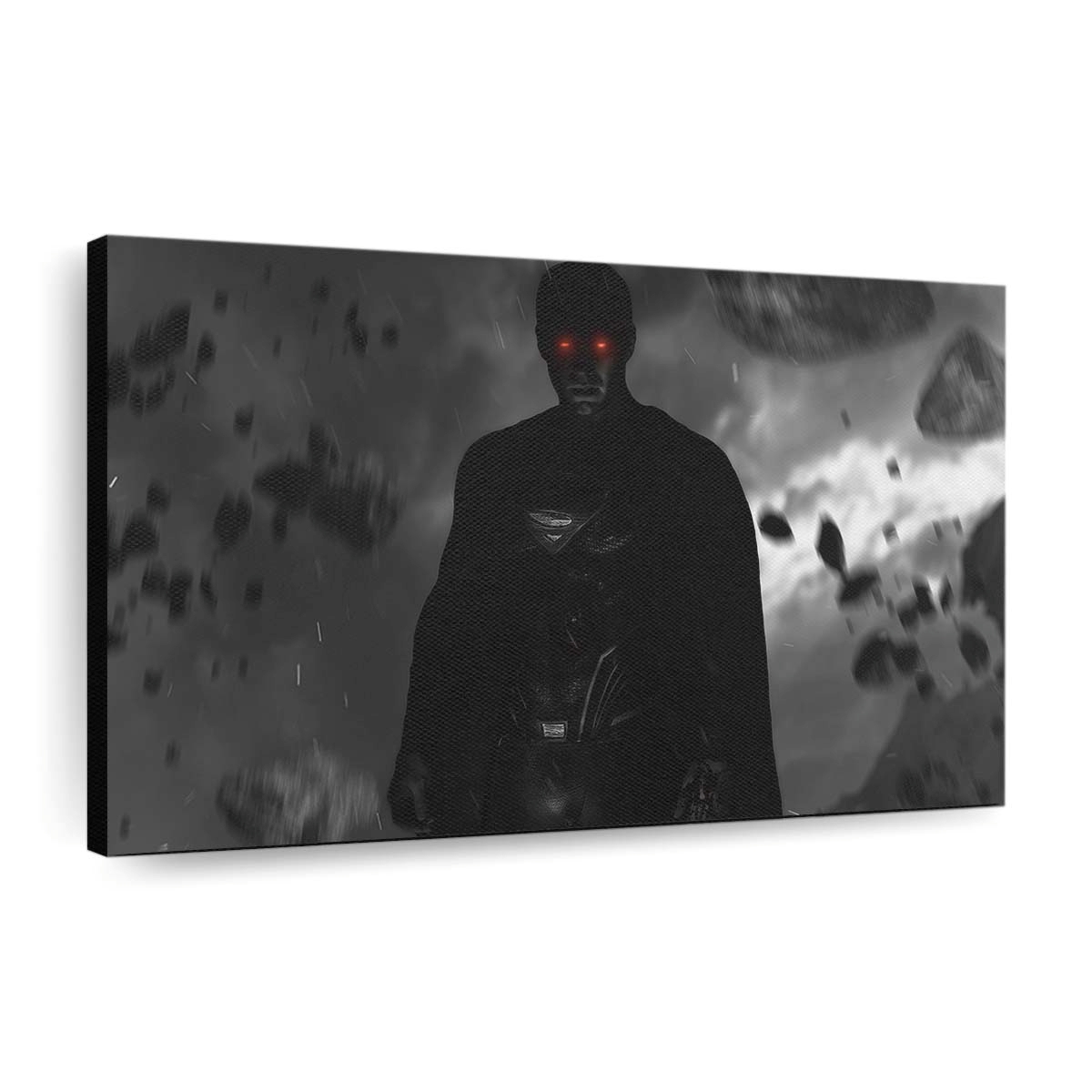 Superman Dark Days Glowing Eyes Leinwandbilder | Wanddeko