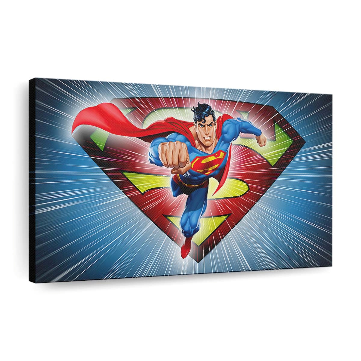 Superman Dc Comic Minimal Leinwandbilder | Wanddeko